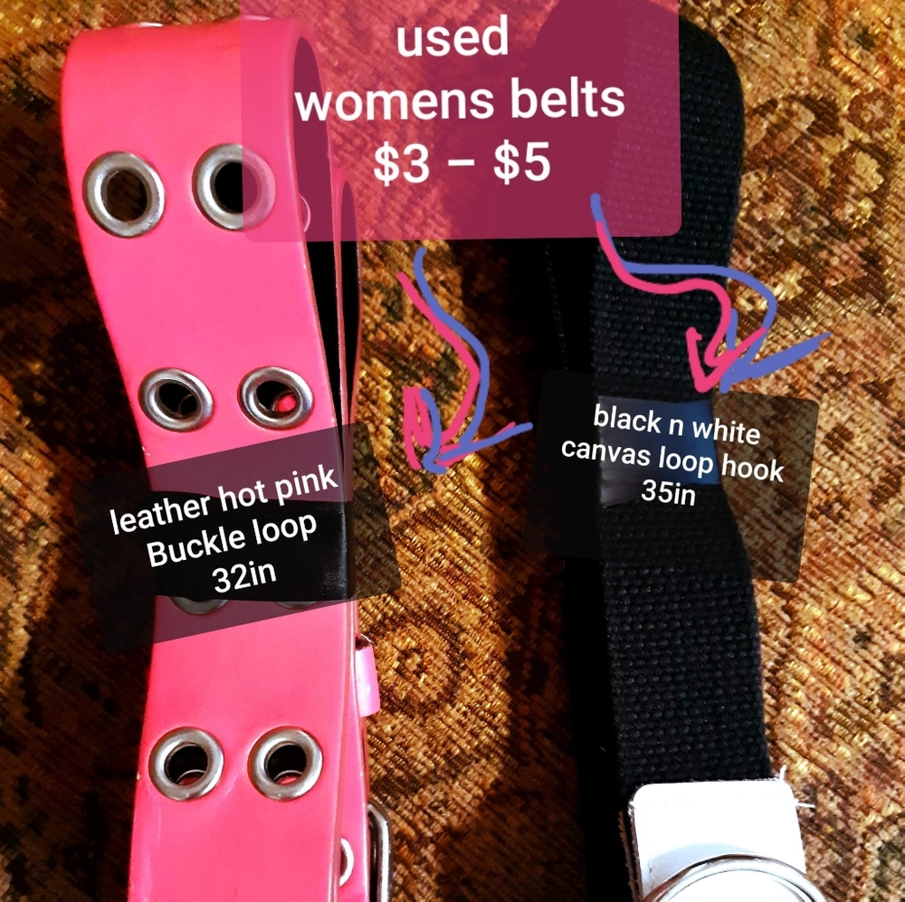 2 belts
